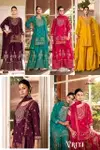 Vriti By Rangoon Rayon Print Top With Bottom Dupatta
